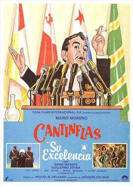 Fitxer:Movie poster for the 1967 film, Su Excelencia, starring Mexican comedian Cantinflas.jpg