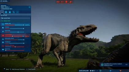 Fitxer:Jurassic World Evolution gameplay screenshot.jpg