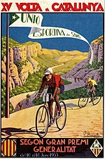 Cartell Volta a Catalunya de 1933