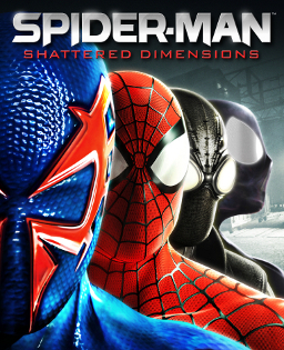 پەڕگە:Spider-Man Shattered Dimensions cover.jpg