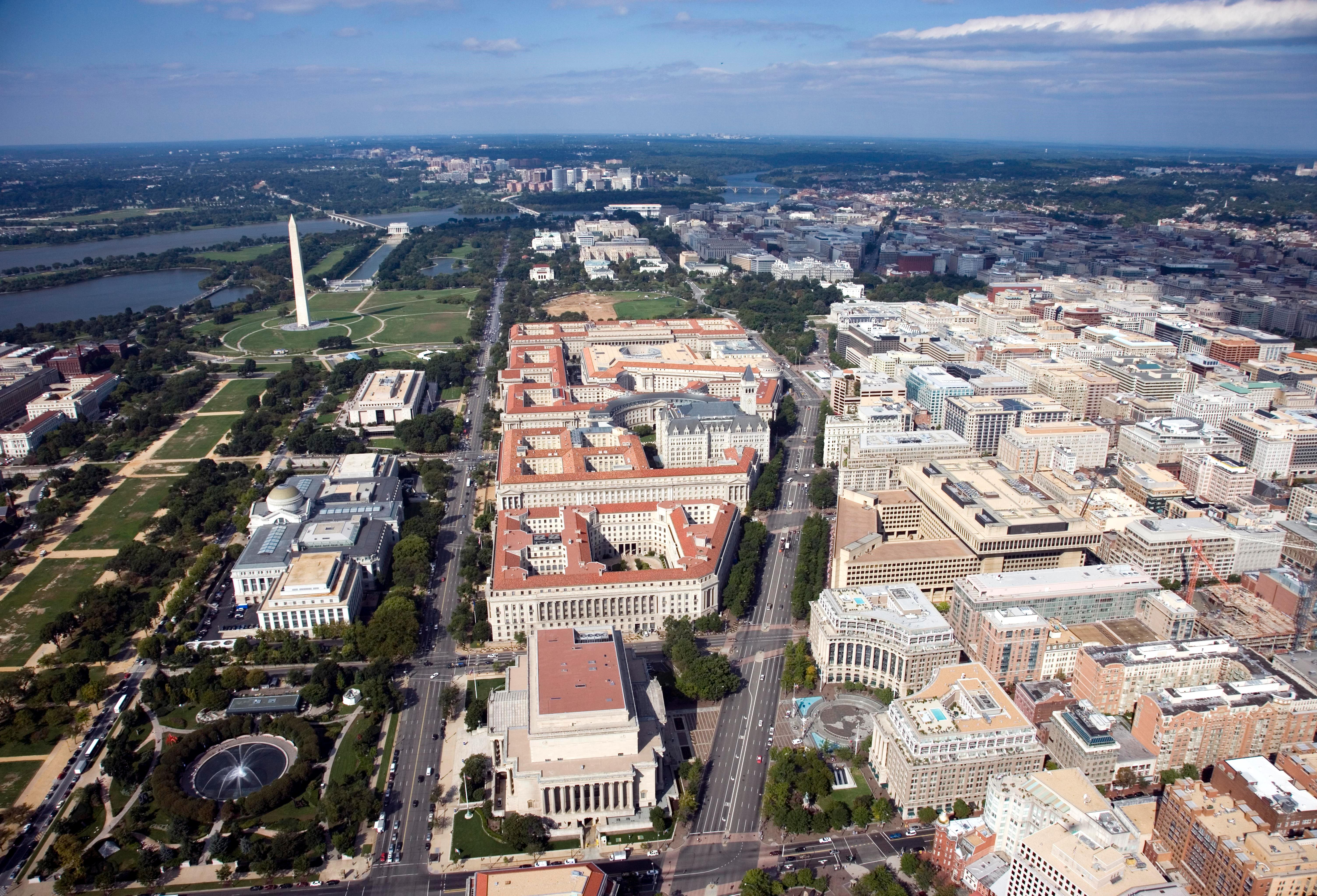 Washington looks different from other cities