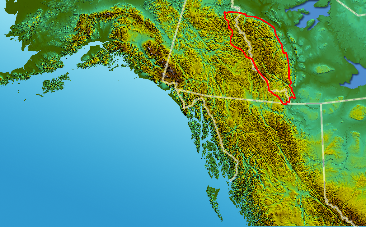 mackenzie mountains map