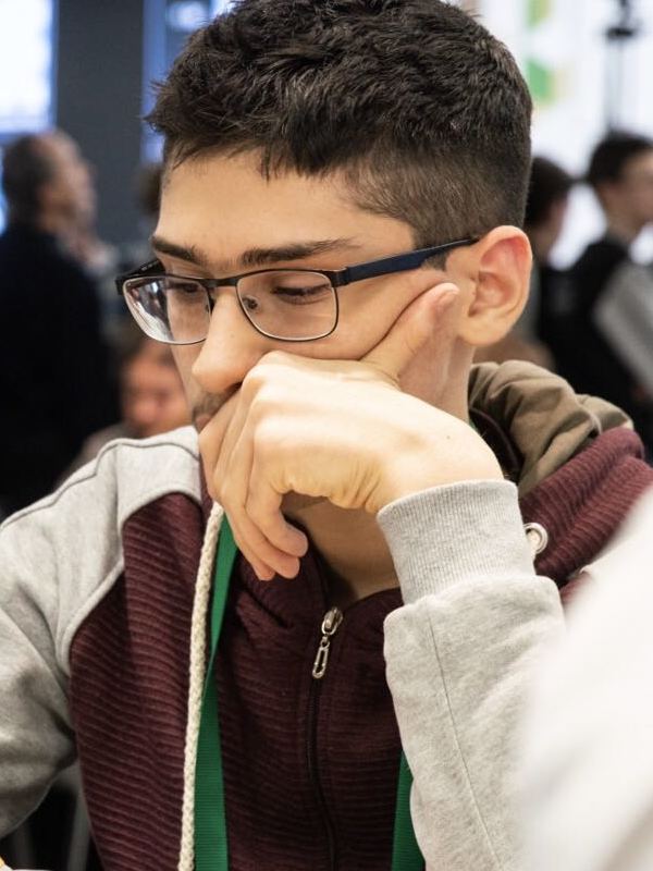 Alireza Firouzja Irn During World Championships Editorial Stock Photo -  Stock Image