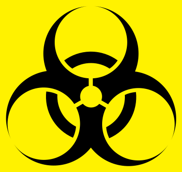 File:Biohazard symbol (black and yellow).png