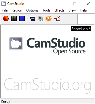 CamStudio Free screen recorder