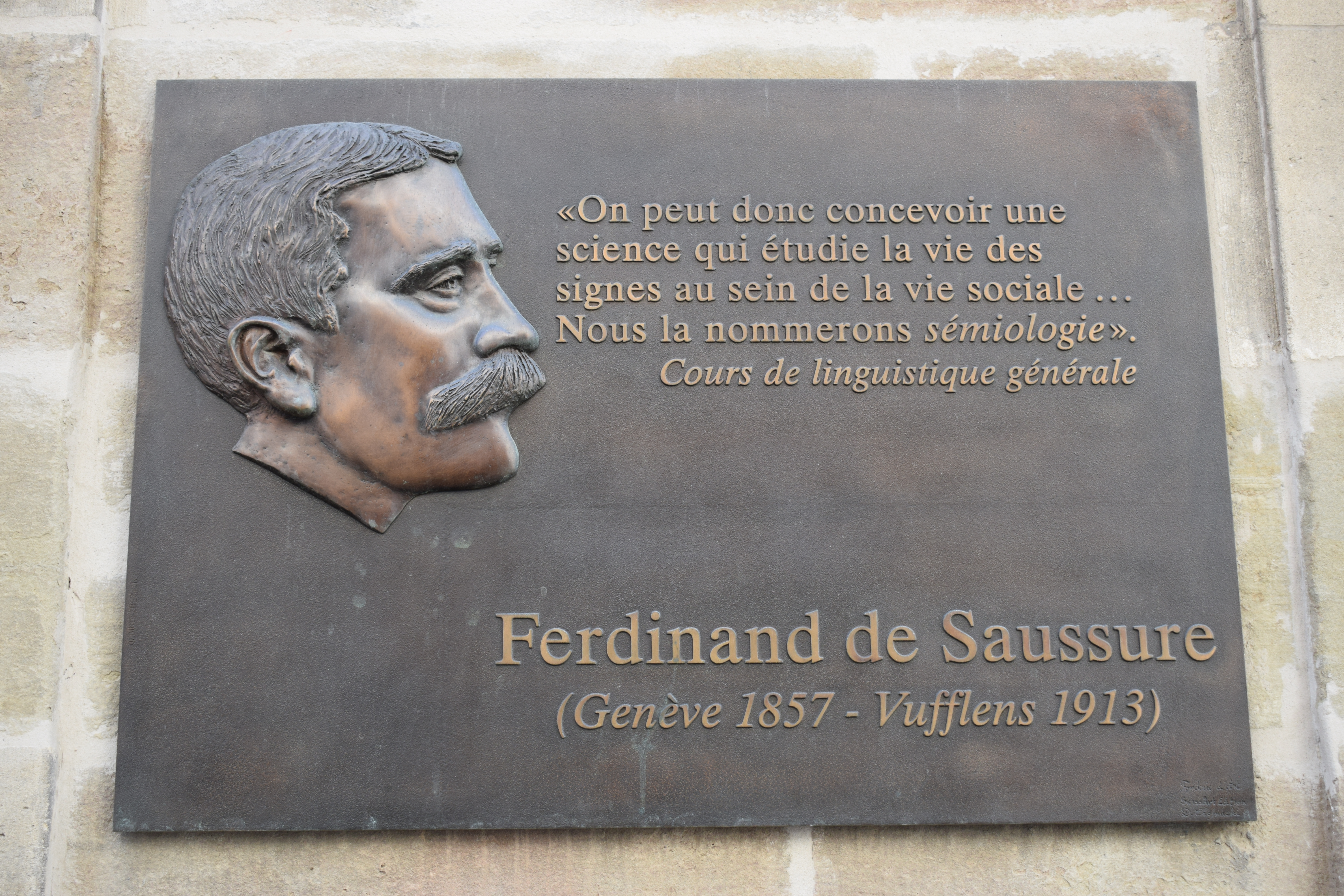 Swiss linguist [[Ferdinand de Saussure