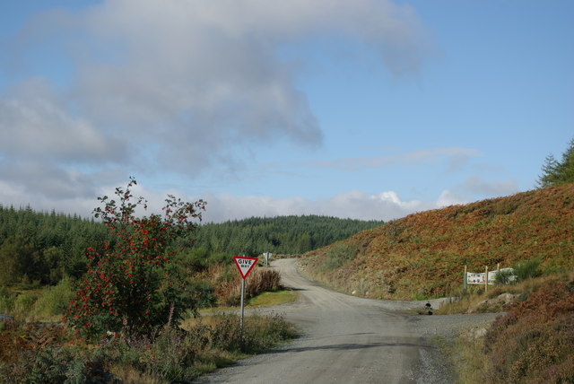 Eastern end of Carrick Forest Drive - geograph.org.uk - 1522173