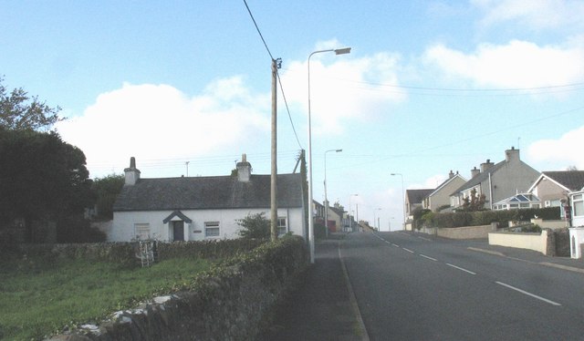 File:Entering the village of Bryngwran from the east - geograph.org.uk - 1075171.jpg