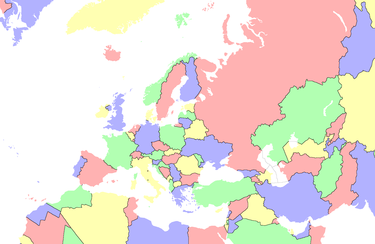 Карта европы 2014 политическая