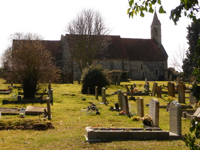 File:Ipsden, the church from the north - geograph.org.uk - 1761107.jpg