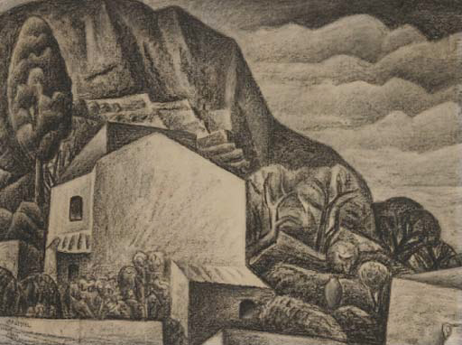 File:Leo Gestel Mountain village 1924.jpg