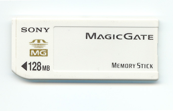 MSG128A Sony 128 MB MagicGate Memory Stick 