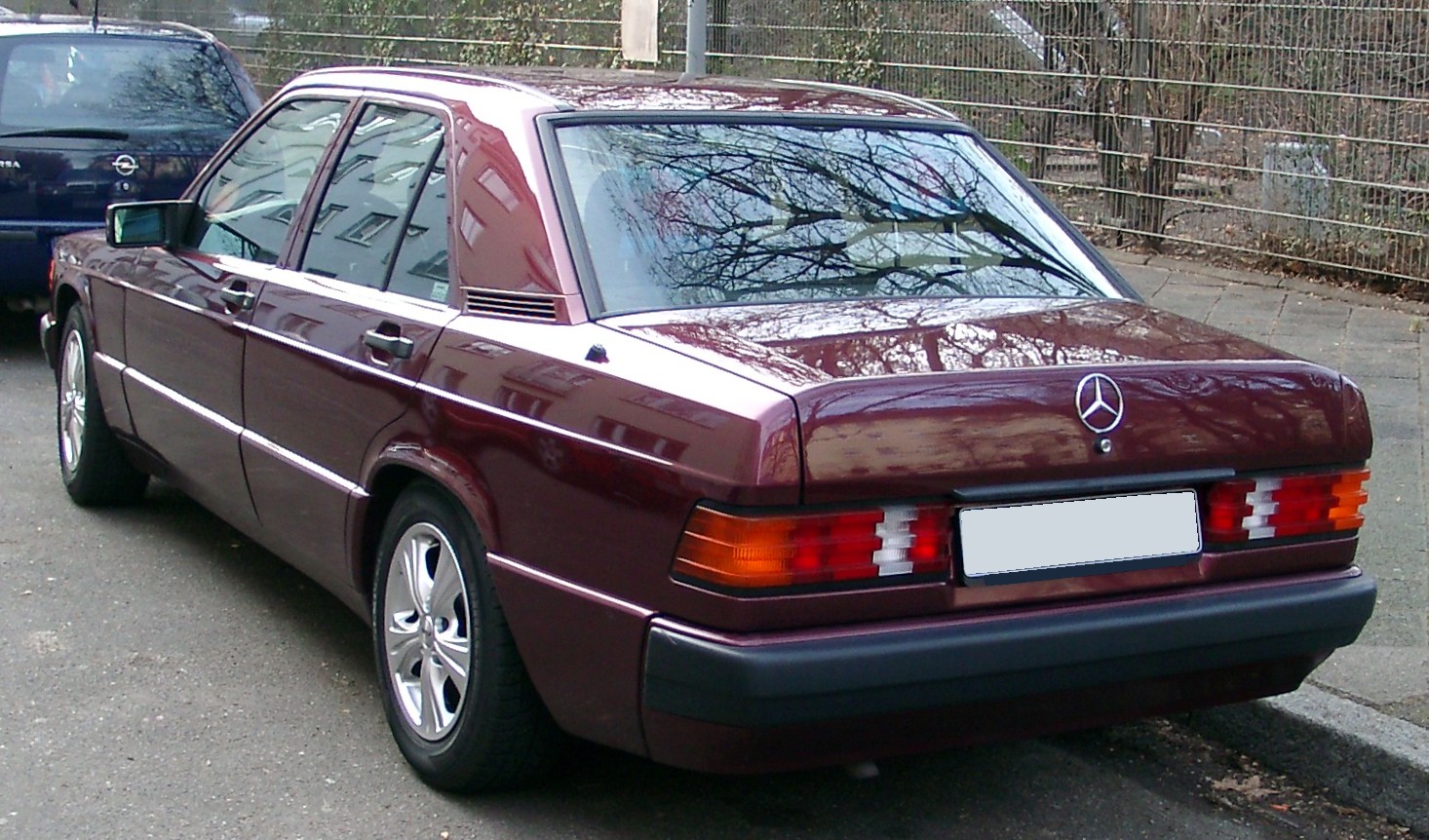 Mercedes W201 rear 20080108jpg  