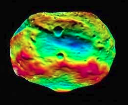 <span class="mw-page-title-main">Feralia Planitia</span> 3rd largest crater on asteroid 4 Vesta