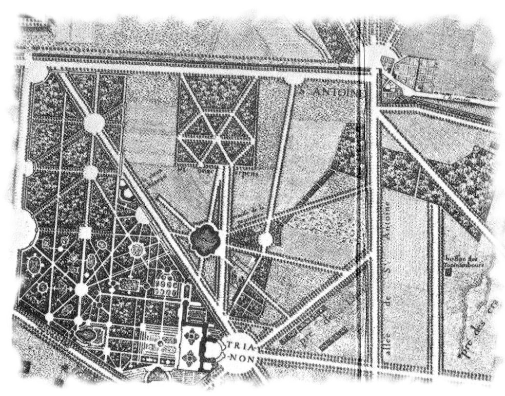 File:Plan de Versailles - Delagrive 1746 - Détail Trianon.jpg - Wikimedia Commons