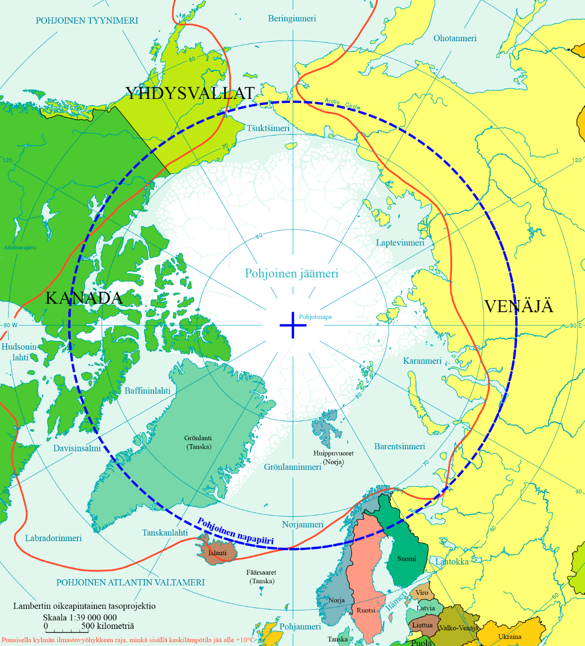 Pohjoinen napapiiri – Wikipedia