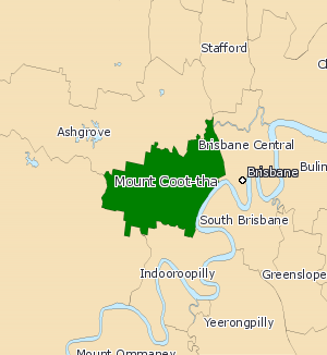 <span class="mw-page-title-main">Electoral district of Mount Coot-tha</span> Australian electorate