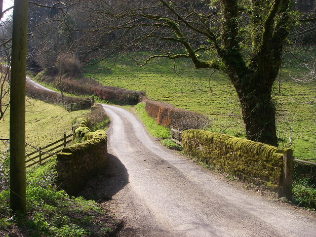 File:Quarme Bridge, Upcott Lane - geograph.org.uk - 395085.jpg