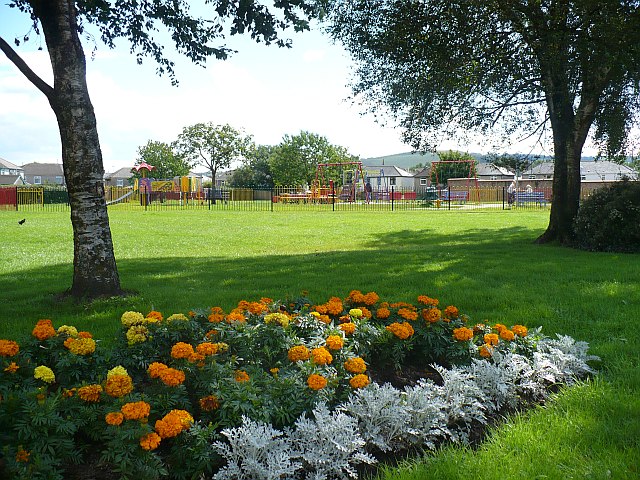 File:Recreation ground and play area, Church Street, Bedwas - geograph.org.uk - 1162202.jpg