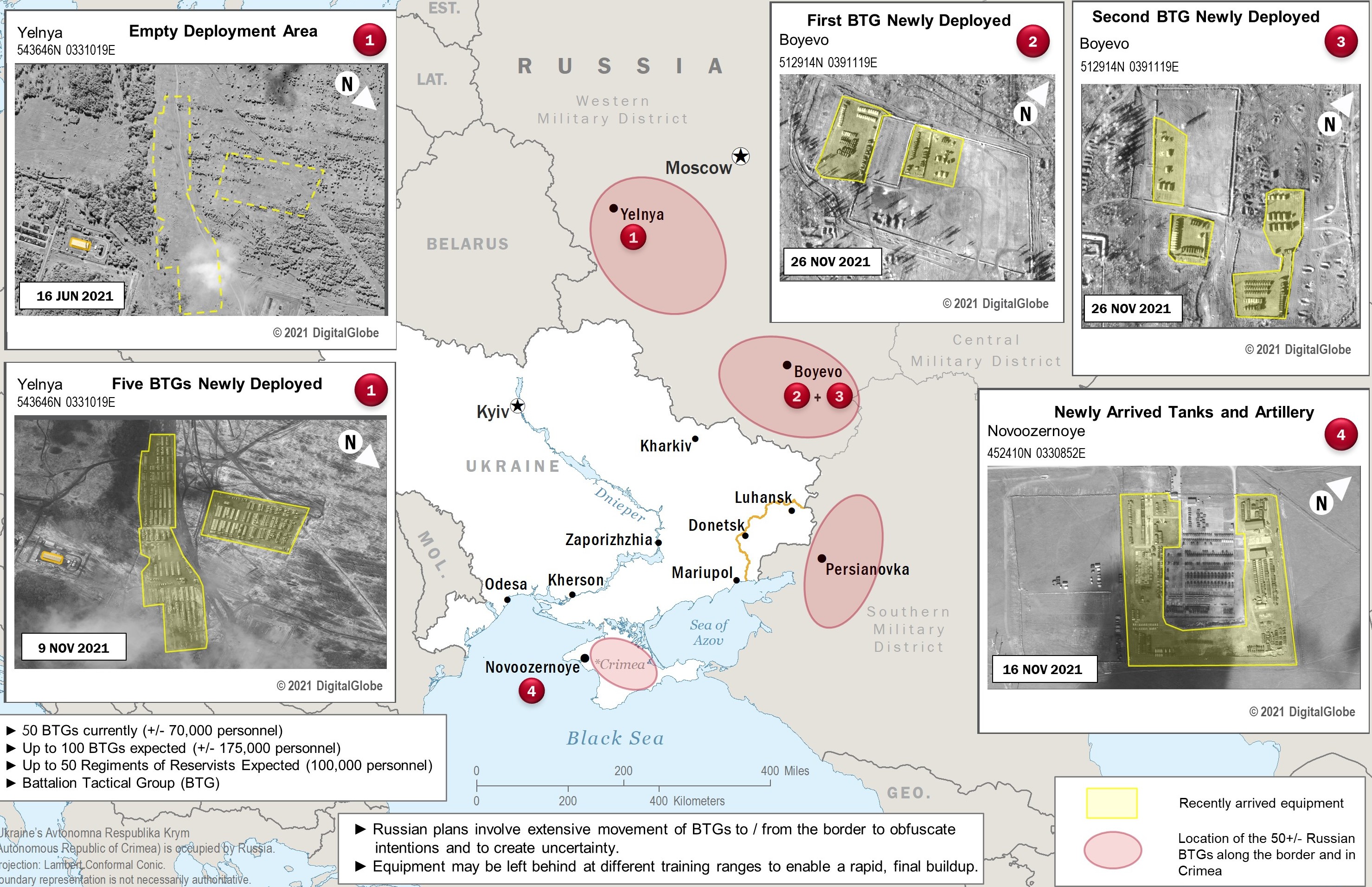 Ukraine peperangan rusia dan Kronologi Krisis