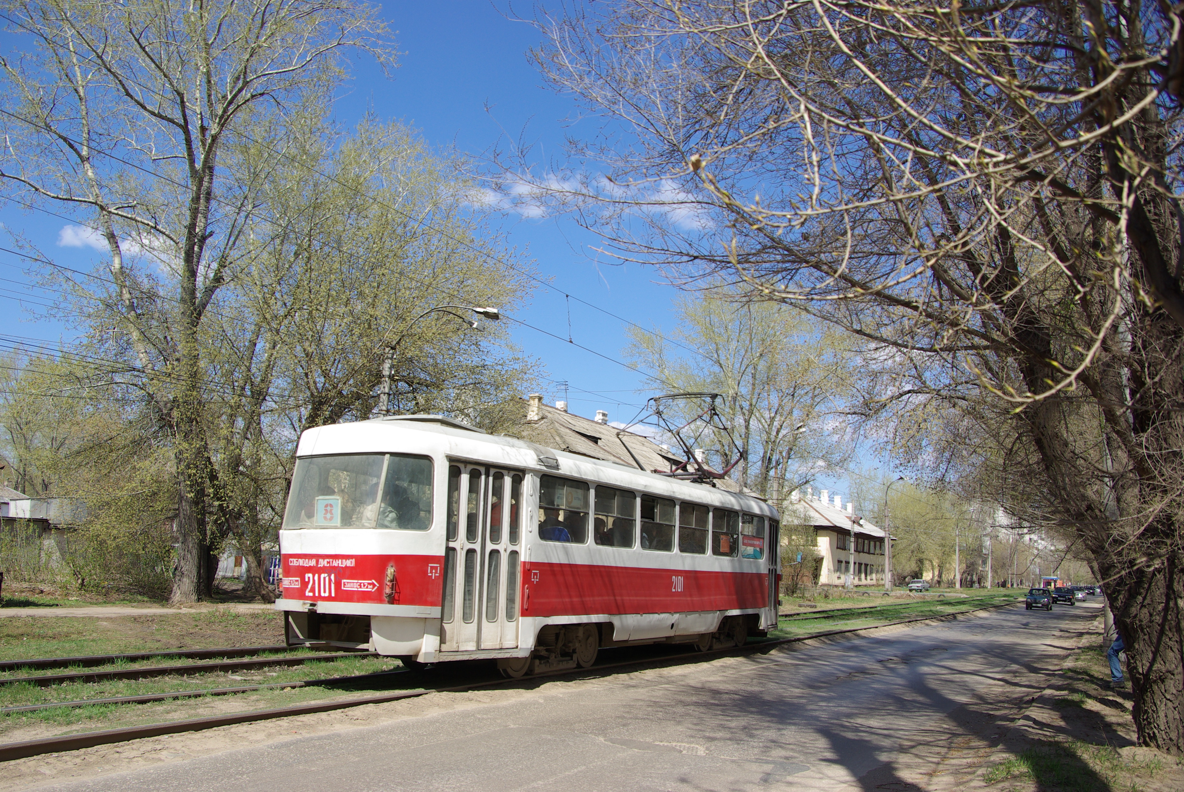 22 трамвай самара расписание. Трамвай Tatra t3. Татра Кобра трамвай.