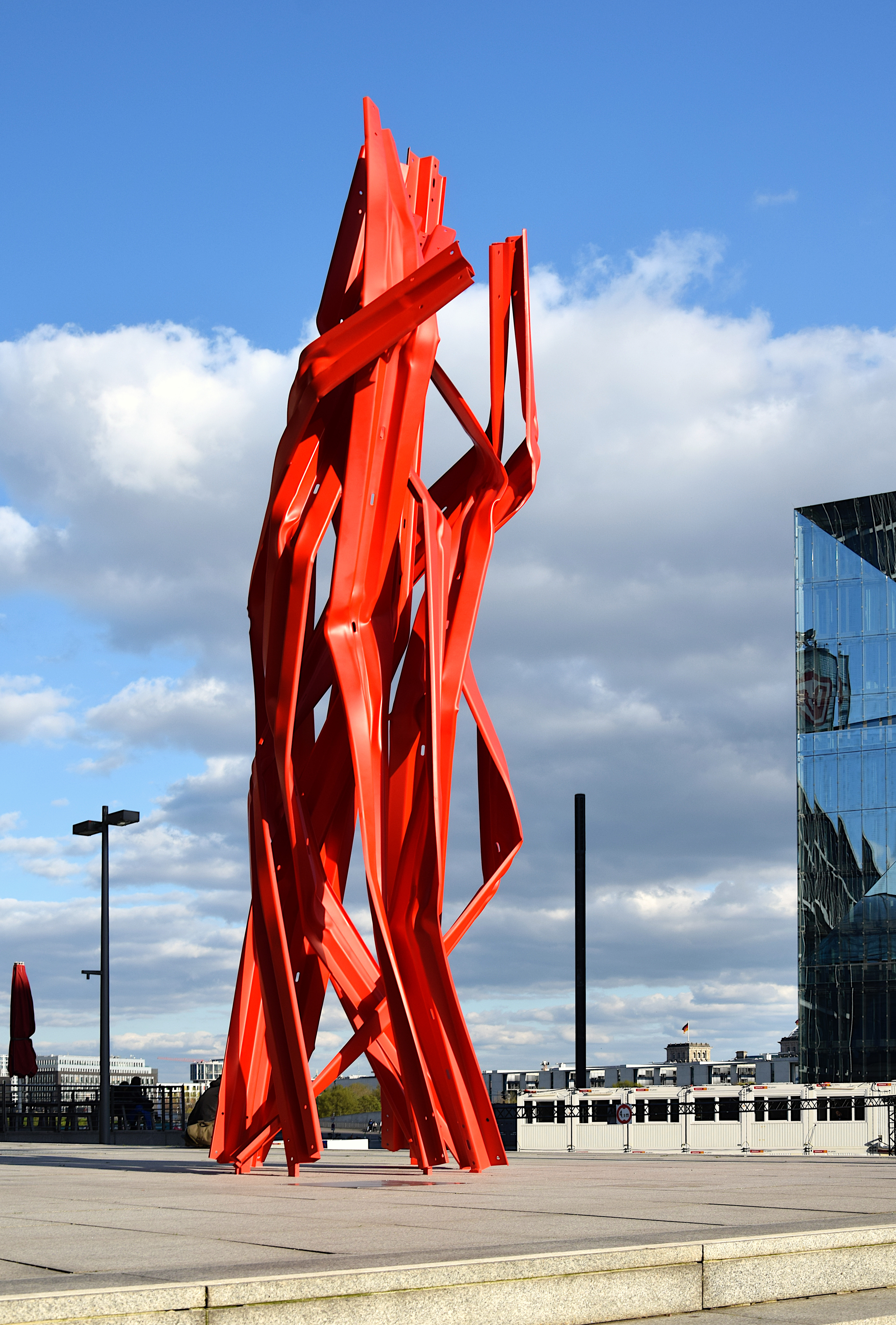 ''Vertical Highways'' (2023) at Berlin Hauptbahnhof, Germany