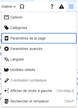 VisualEditor page settings item-fr.png