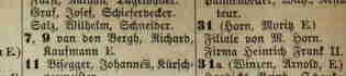 File:(Casernenstr.) 7,9 van den Bergh, Richard, Kaufmann E. (Adreßbuch der Stadt Düsseldorf für das Jahr 1892, Zweiter Theil S.436).jpg