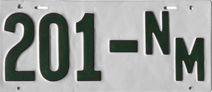 File:1912-13 New Mexico License Plate.jpg