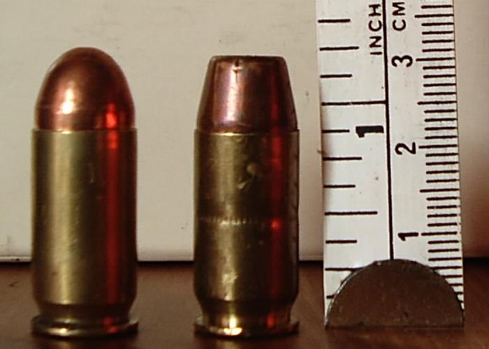 40 Cal Vs 45 Acp Ballistics Chart