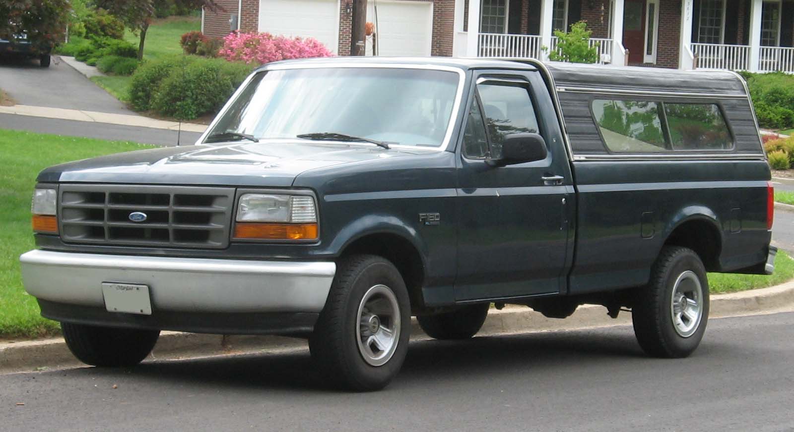 1992 Ford ranger truck bed size