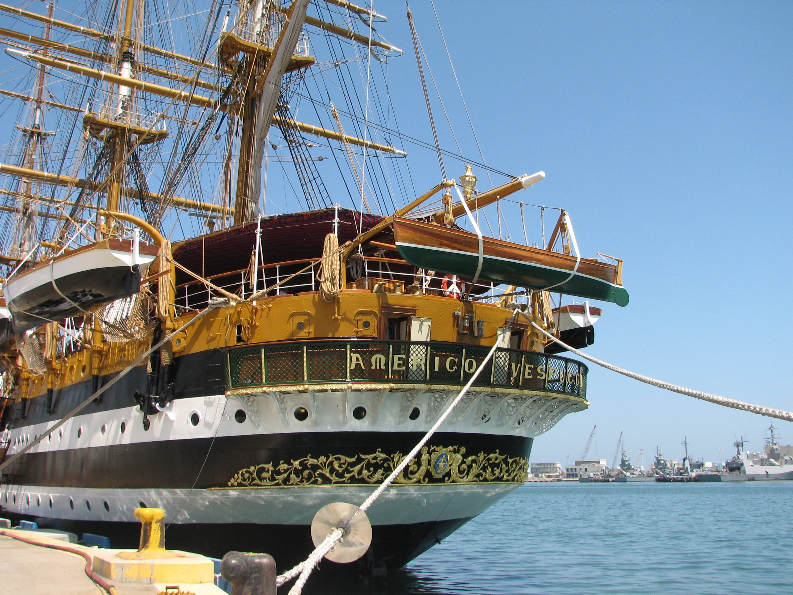 File:Amerigo Vespucci ship, in Haifa (36).JPG - Wikimedia ...