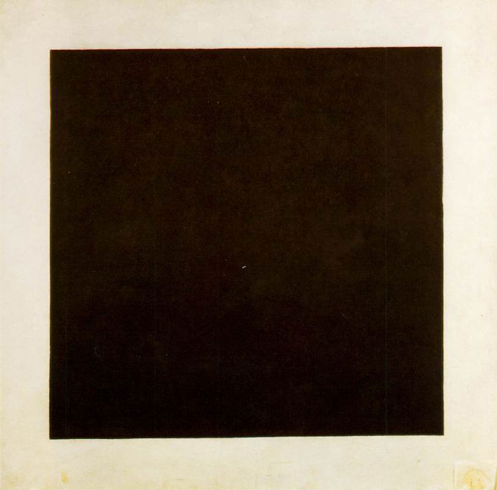 Kazimir Malevich, Black Square,
1923