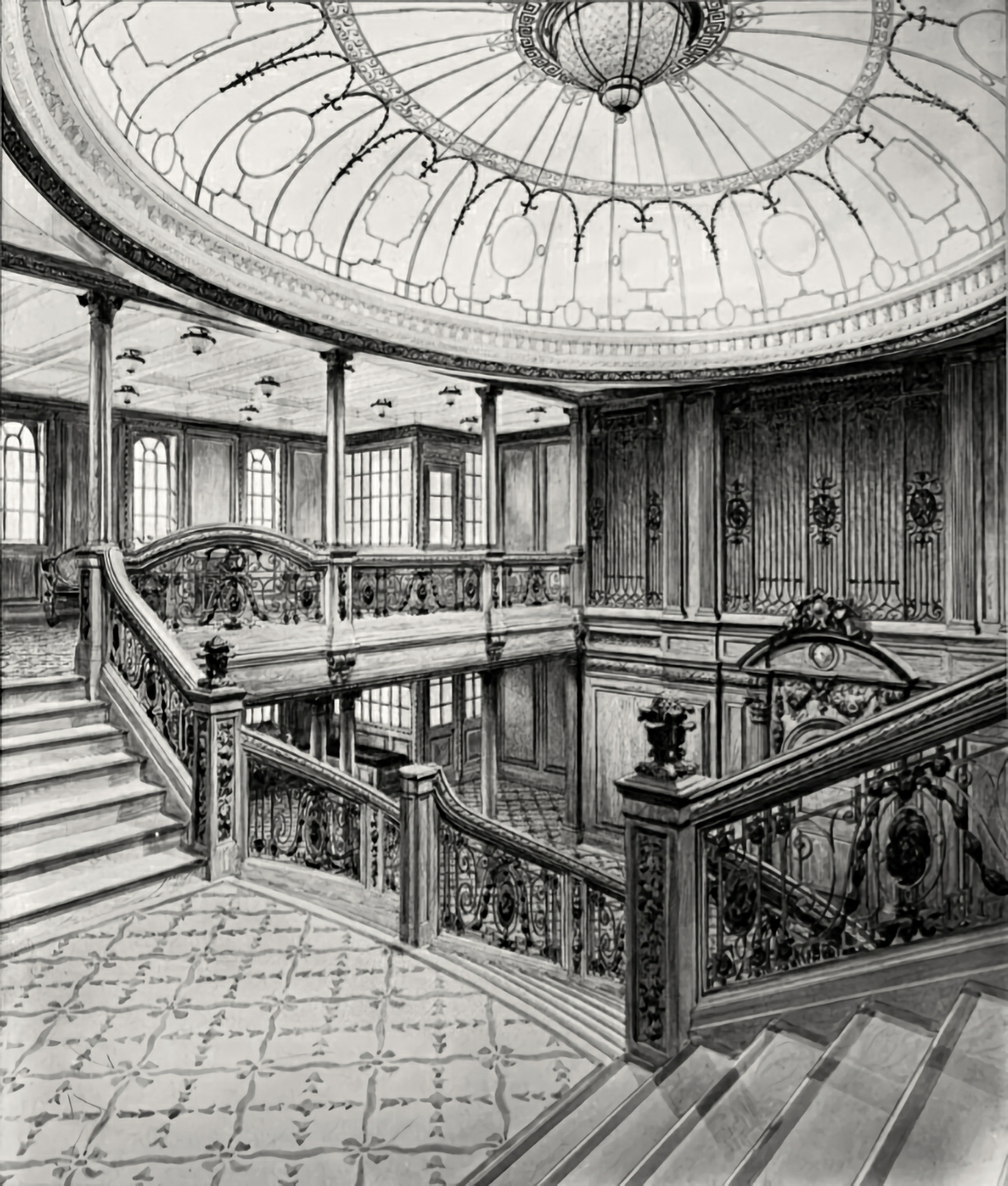 britannic grand staircase