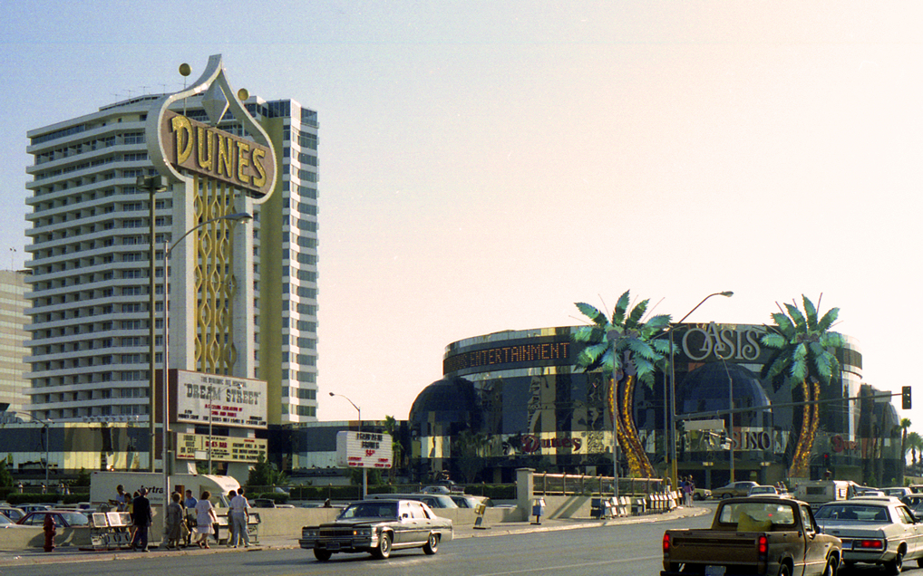 The interior of Paris hotel and casino in Las Vegas Stock Photo