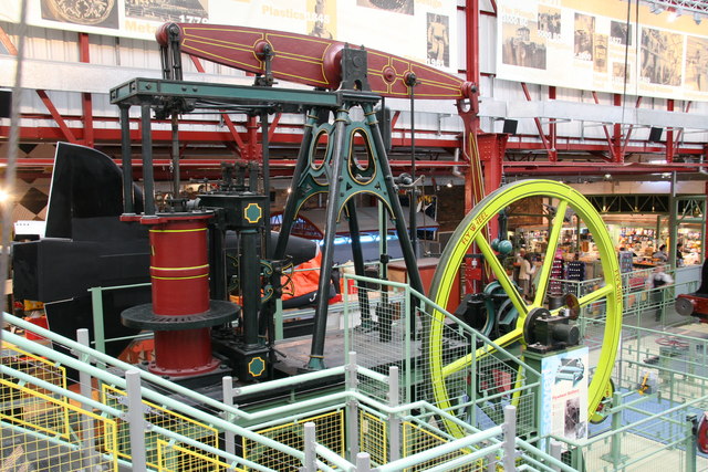 File:Enginuity, Coalbrookdale - beam engine - geograph.org.uk - 2201355.jpg