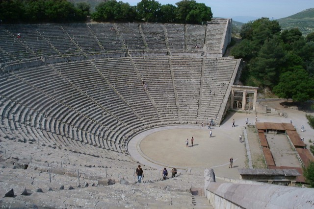 File:Greece Epidauros - ancient theatre.jpg