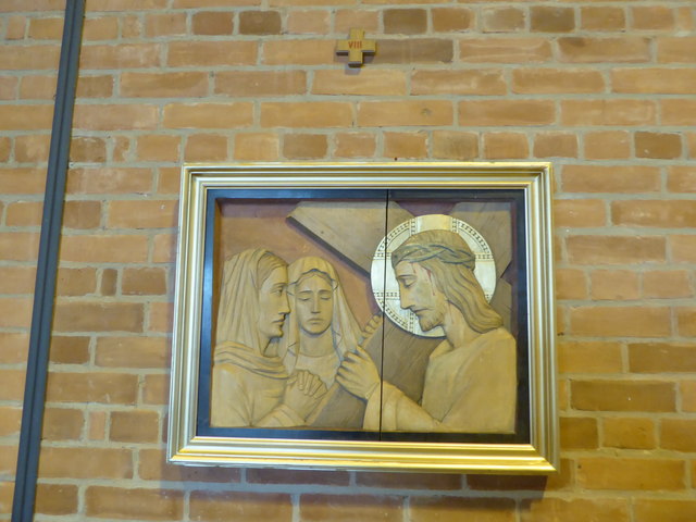 File:Inside Walsingham R.C. Chapel, 8th Station of the Cross - geograph.org.uk - 5380526.jpg