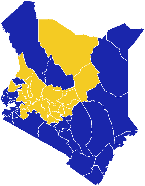 Kenya unofficial results per counties.png