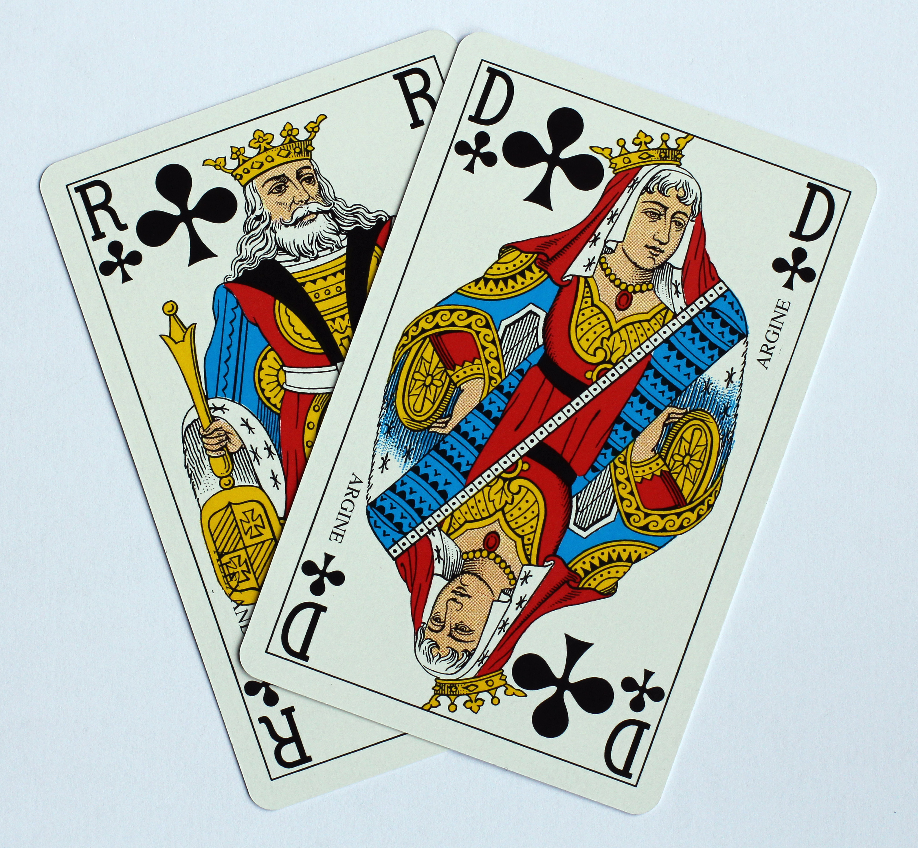 Vintage Royalty Card Game Word Game Solitaire Card Game 