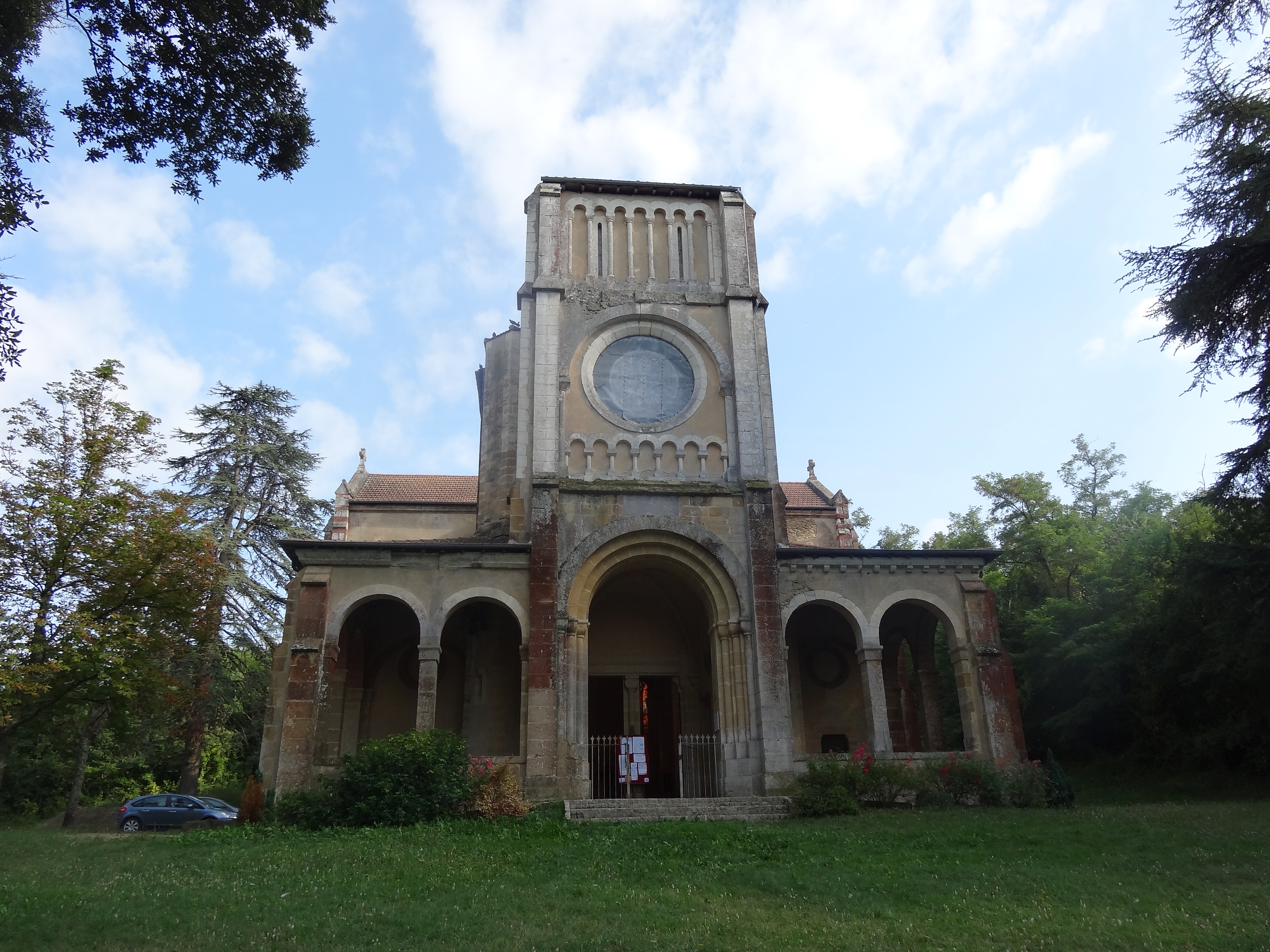 CHAPELLE NOTRE-DAME-DE-LA-CROIX  France Occitanie Gers Marciac 32230