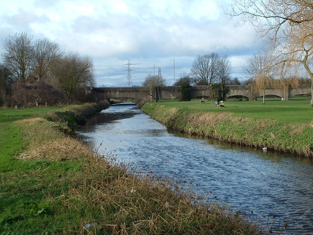 River Cole, Coleshill - geograph.org.uk - 159500