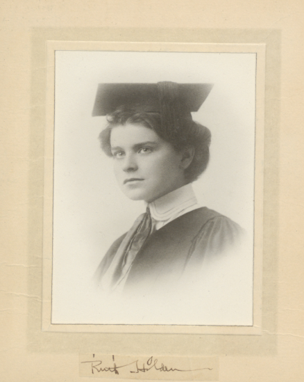 Ruth Holden graduation photo c.1911