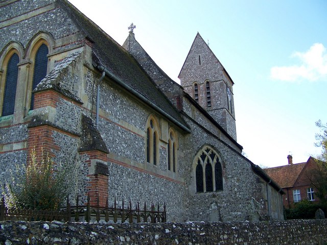 File:St Peter's Church, Over Wallop - geograph.org.uk - 1044519.jpg