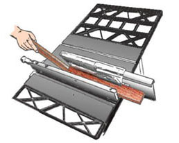 <span class="mw-page-title-main">Push stick</span> Woodworking safety device