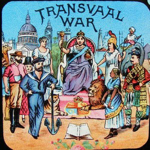 File:The Transvaal War 12 lantern slides Queen Victoria - no. 01, early 1900s.jpg