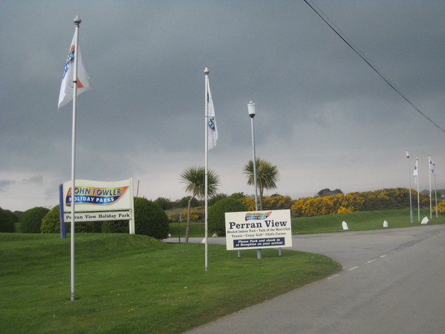 File:The entrance to Perran View Holiday Park - geograph.org.uk - 1261495.jpg