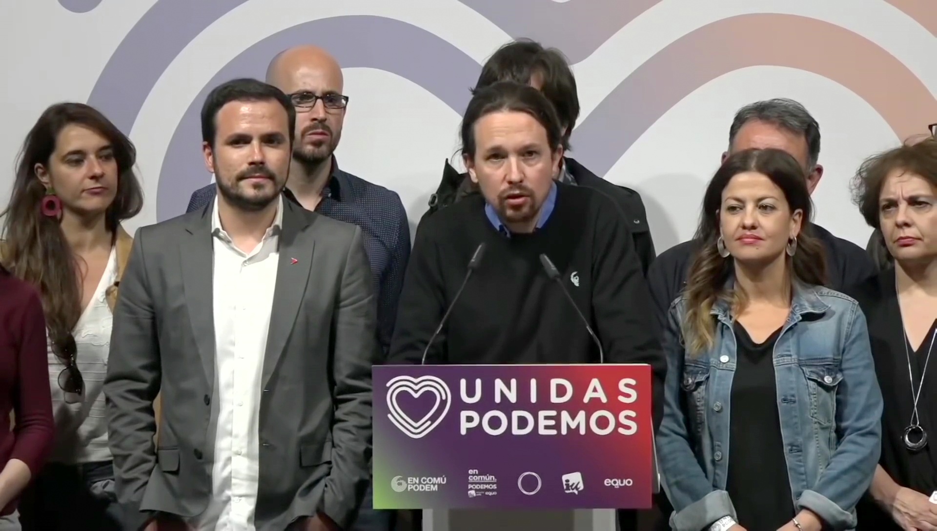 File:Valoración de los resultados de la jornada electoral por parte de Unidas  Podemos 04.jpg - Wikimedia Commons