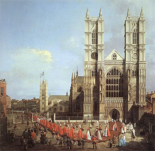 Westminster Abbey, schilderij van [[Canaletto