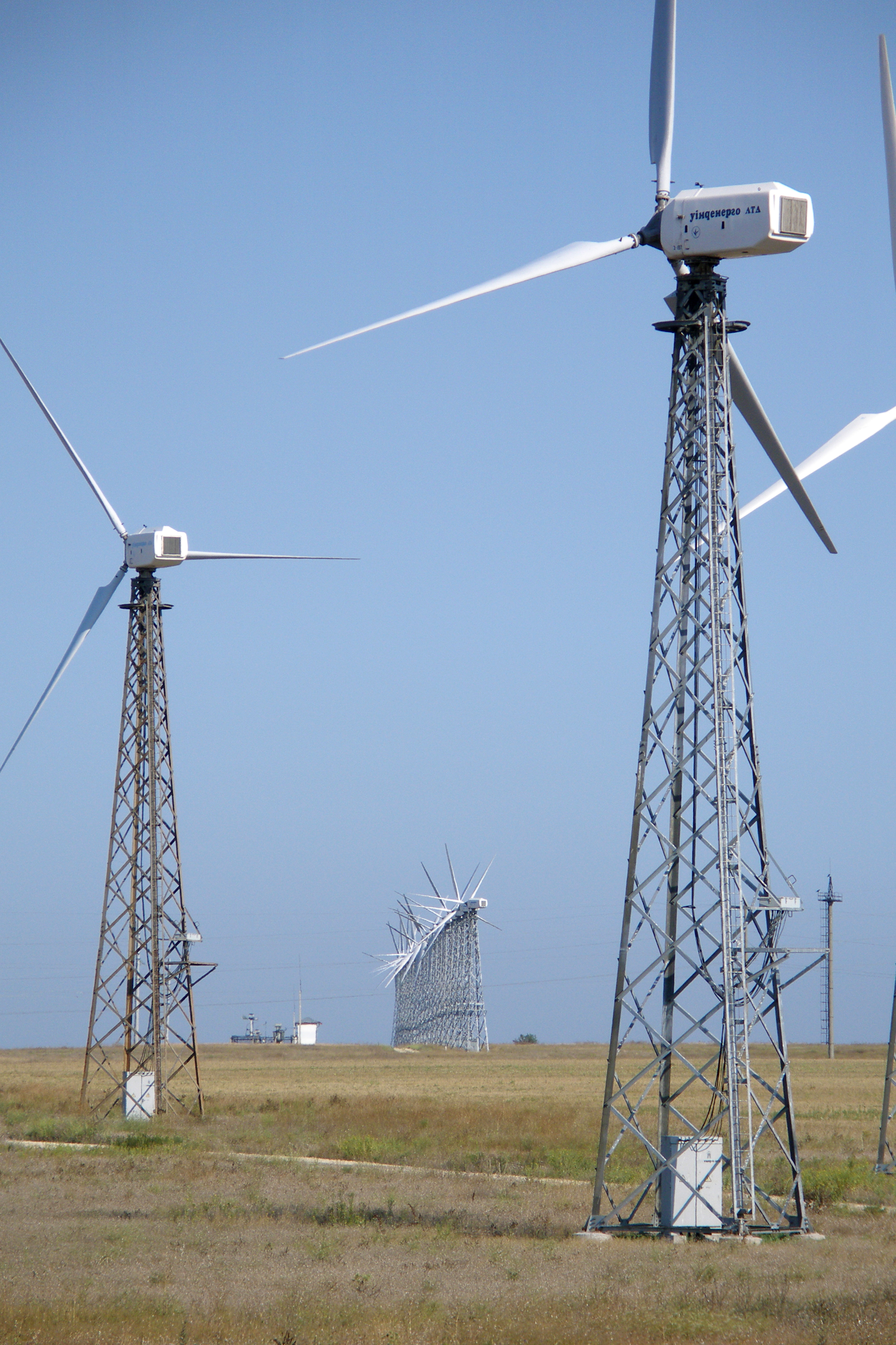 Wind turbines%2C Wind energy%2C Mirny%2C Crimea